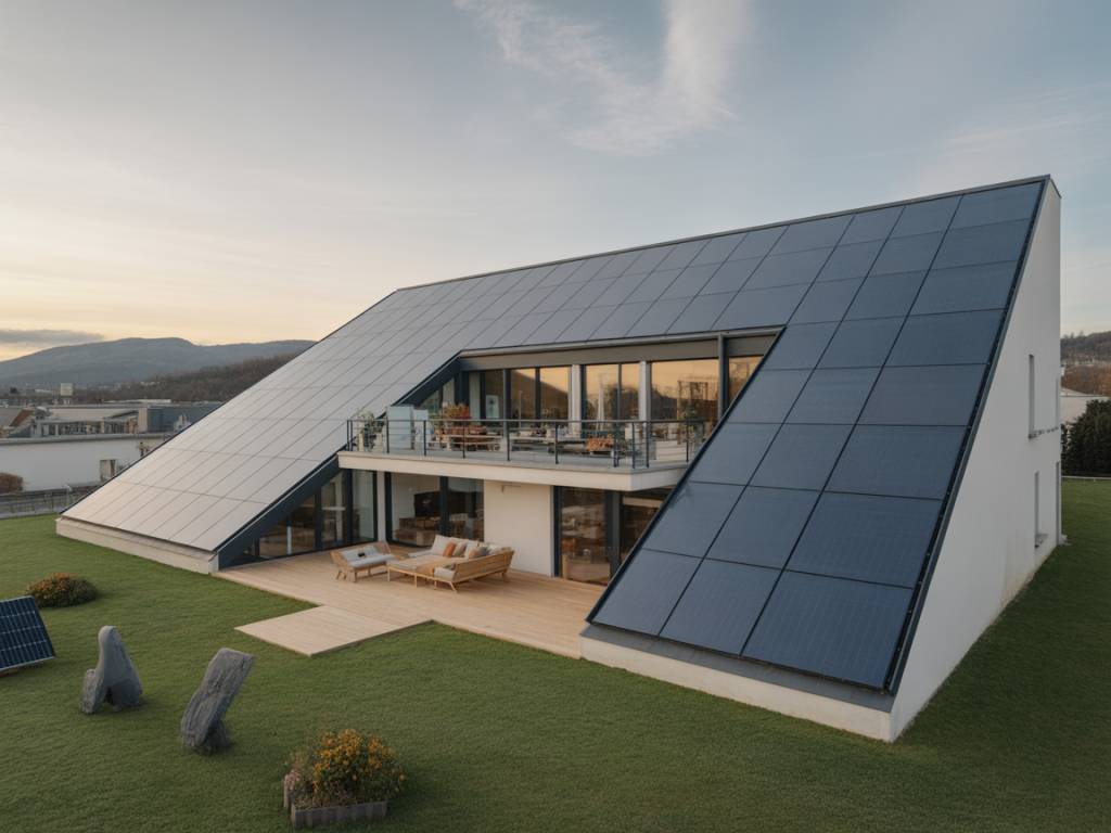 Intégration des panneaux solaires dans le design architectural