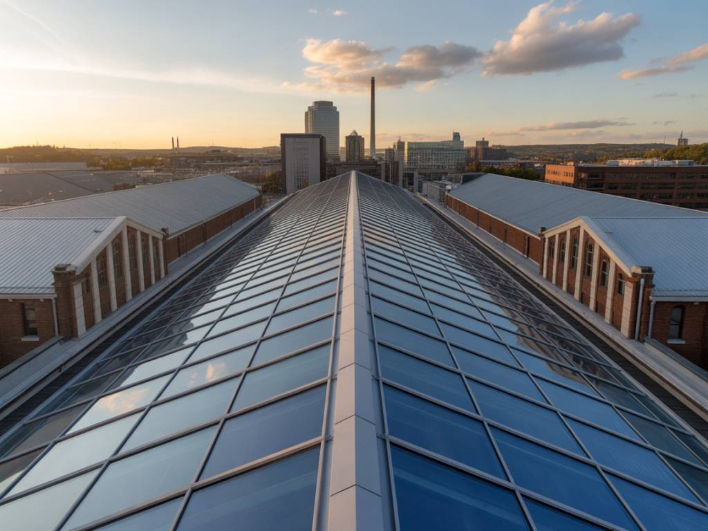 Le cool roofing sur les bâtiments industriels