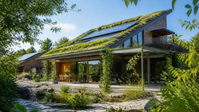 Action environnementale dans la construction durable et l’architecture bioclimatique
