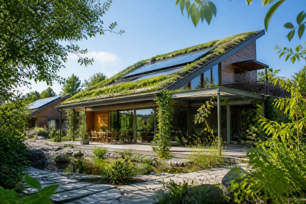 Action environnementale dans la construction durable et l’architecture bioclimatique